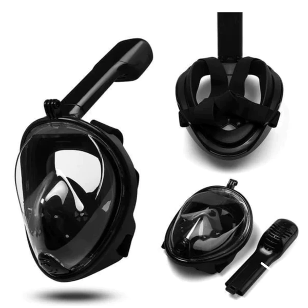 Snorkel Pal™ Full Face Mask (Carry Bag + Camera Mount + Ear Plugs)