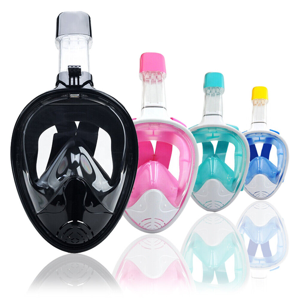 Snorkel Pal™ Full Face Mask (Carry Bag + Camera Mount + Ear Plugs)